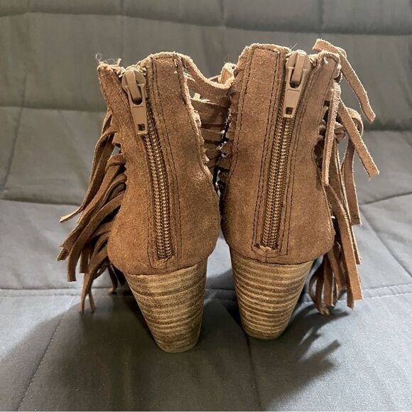 Yellowbox | Boho Fringe Suede Sandals - Picture 5 of 8